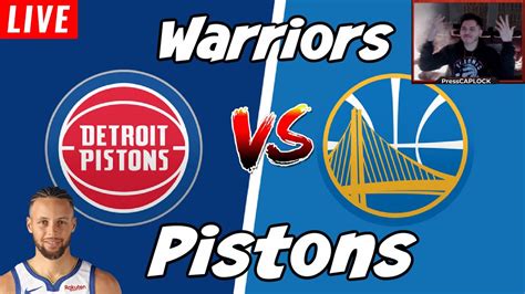 warriors vs pistons free live stream